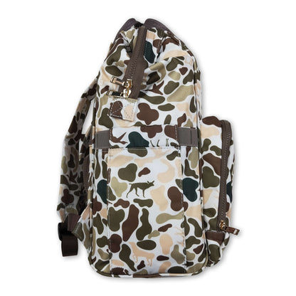 Hunting camo baby mommy diaper backpack