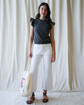 Downeast On Repeat Pullover tops, featuring a cozy, casual style in soft fabric, shown in a front view on a mannequin.