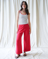 Downeast Round Trip Pants, stylish casual pants with a relaxed fit, shown in a natural fabric with a comfortable waistband.