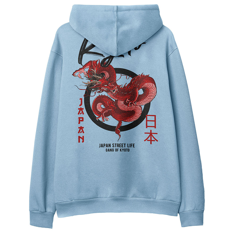 Yūjin Clothing Kyoto Hoodie featuring a comfortable fit, soft fabric, and stylish design in a casual hoodie style.