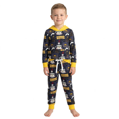 Long sleeves ring believe kids boys Christmas hoodie set