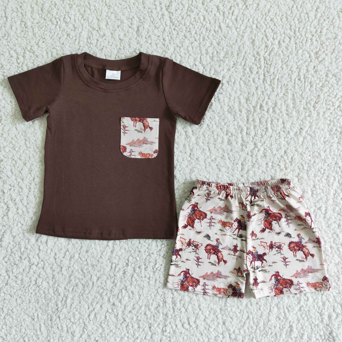 Brown cotton boy&