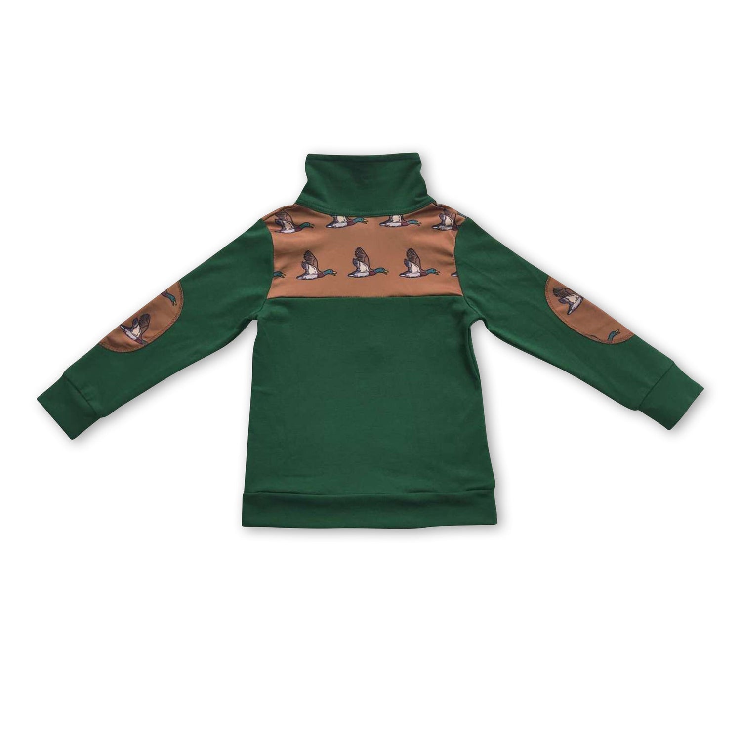 Duck hunting kids boy zipper pullover