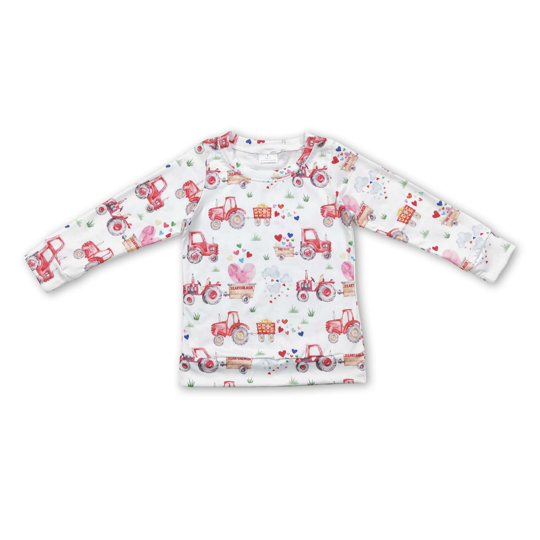 Heart truck long sleeves baby kids valentin&