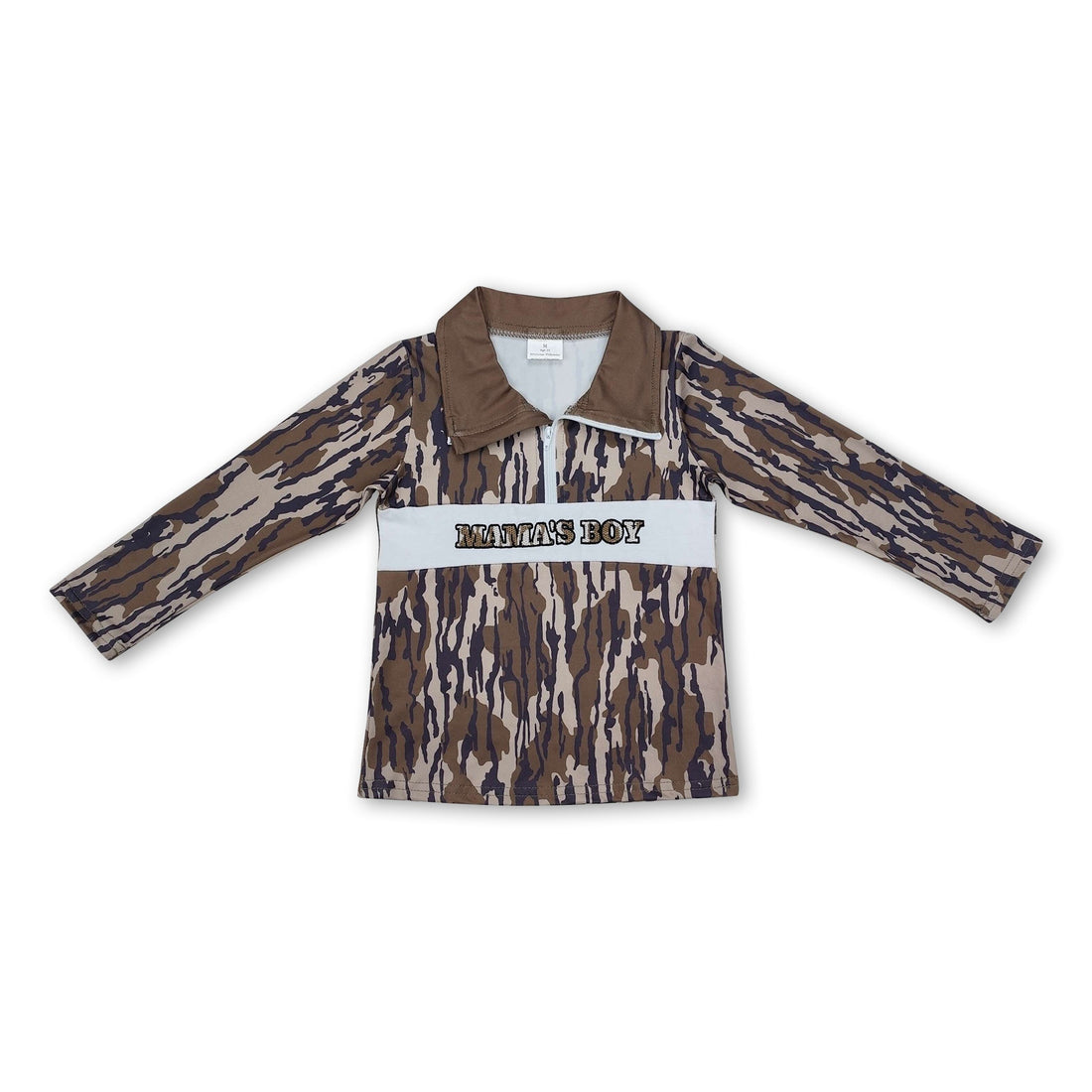 Long sleeves camo mama&