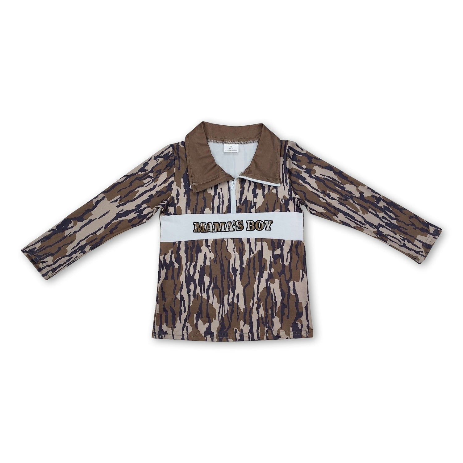 Long sleeves camo mama&