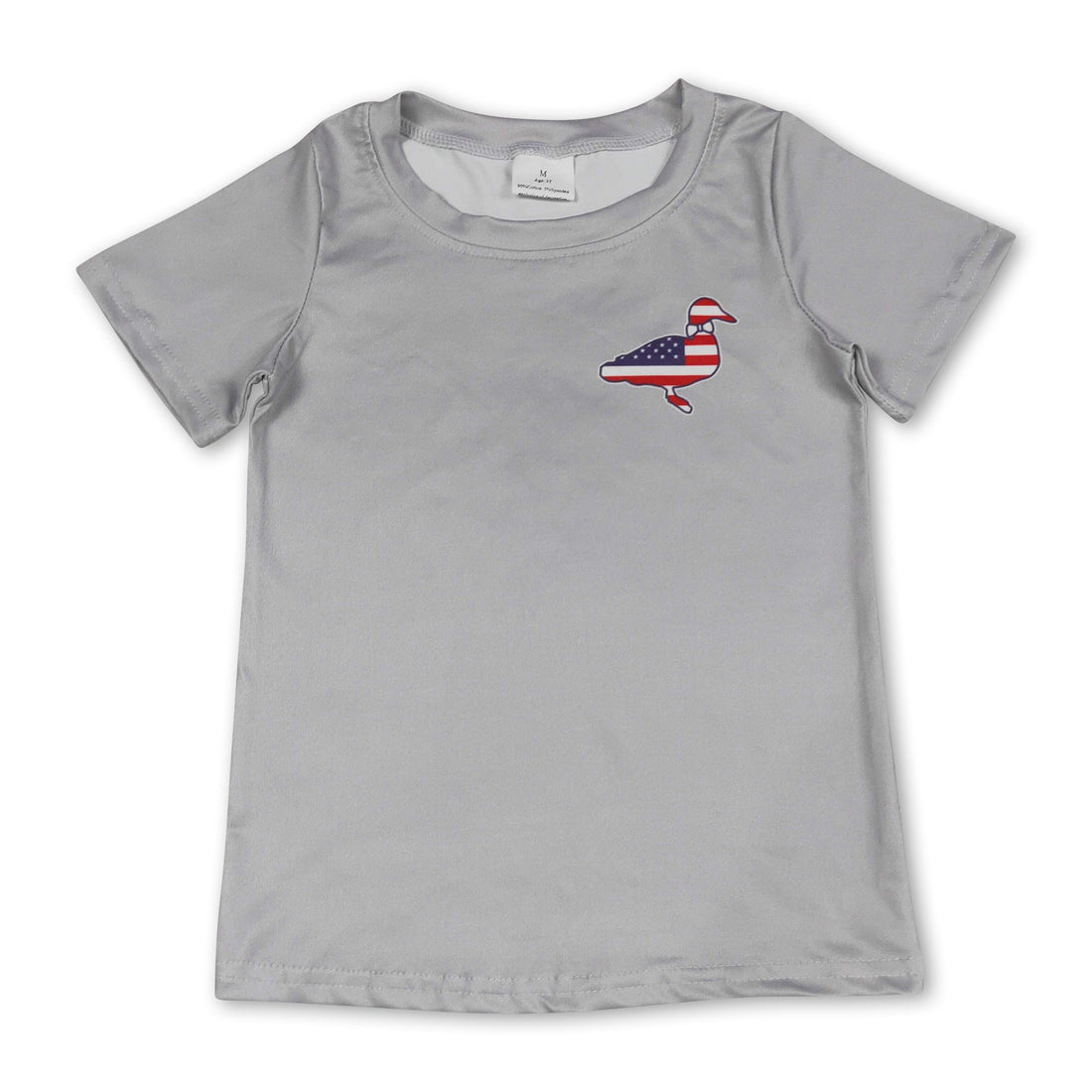 Grey short sleeve boys&
