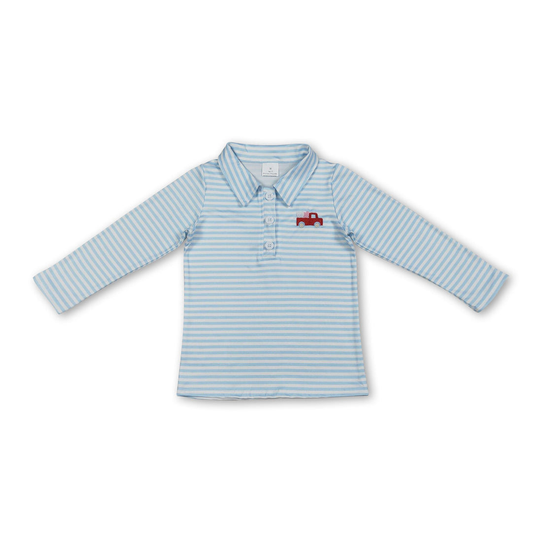 Light blue stripe heart truck boys&