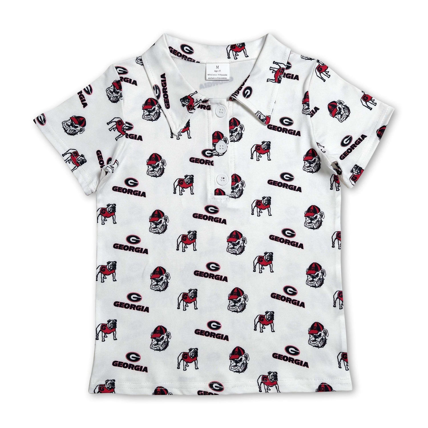 Short sleeves G dog kids boys summer team polo shirt