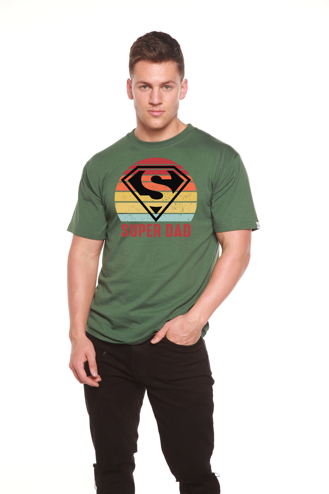 Spun Bamboo Super Dad men&