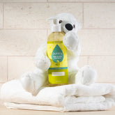 Puracy Baby Laundry Detergent in a 16oz bottle, gentle formula for baby clothes, with a clear label and pump dispenser.