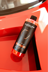 Blackline Car Care BLACKLINE® Ultra Foam car shampoo in a 16oz bottle with cotton candy scent and rich foam for vehicle cleaning.