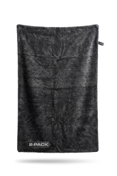 Blackline Car Care BLACKLINE® Twisted-Loop Drying Towel in a 2-pack, showcasing the textured twisted-loop fabric for efficient drying.