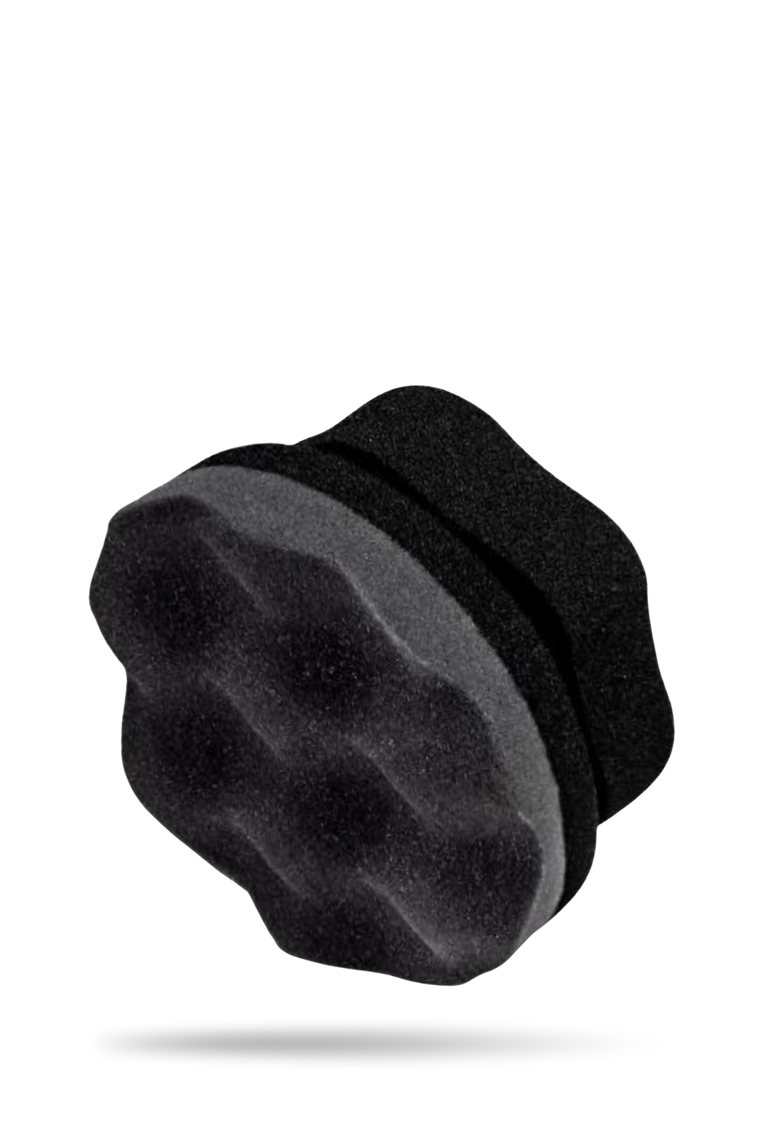 Blackline Car Care BLACKLINE® hex applicator pad used for applying wax or polish to vehicle surfaces.