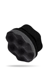 Blackline Car Care BLACKLINE® hex applicator pad used for applying wax or polish to vehicle surfaces.