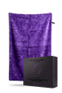 Blackline® Twisted-Loop Drying Towel for cars, black microfiber fabric, plush and absorbent, ideal for drying vehicles.