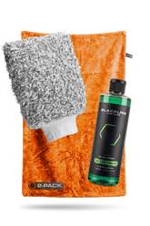 Blackline Car Care BLACKLINE® Twisted-Loop Drying Towel 2-pack, soft microfiber towels for efficient vehicle drying.