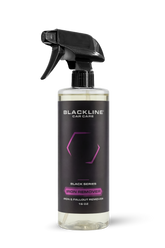 Blackline Car Care Blackline Iron Remover bottle, automotive iron remover for cleaning and decontaminating car paint surfaces.