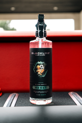 Blackline Car Care RESET Interior Cleaner and Scent Booster bottle, with label details visible.