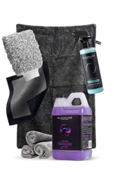 Blackline Car Care BLACKLINE® Ultra Foam car shampoo in a 64oz bottle, showing the full product with vibrant packaging and branding.