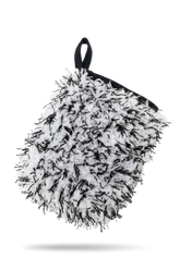 Blackline Car Care BLACKLINE® microfiber wheel mitt for cleaning car wheels and rims, soft and durable cleaning tool.