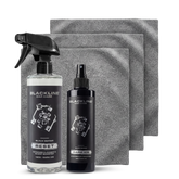 Blackline Car Care BLACKLINE® 8oz Air Freshener for cars, featuring Dark Ice scent and complete air freshening system.