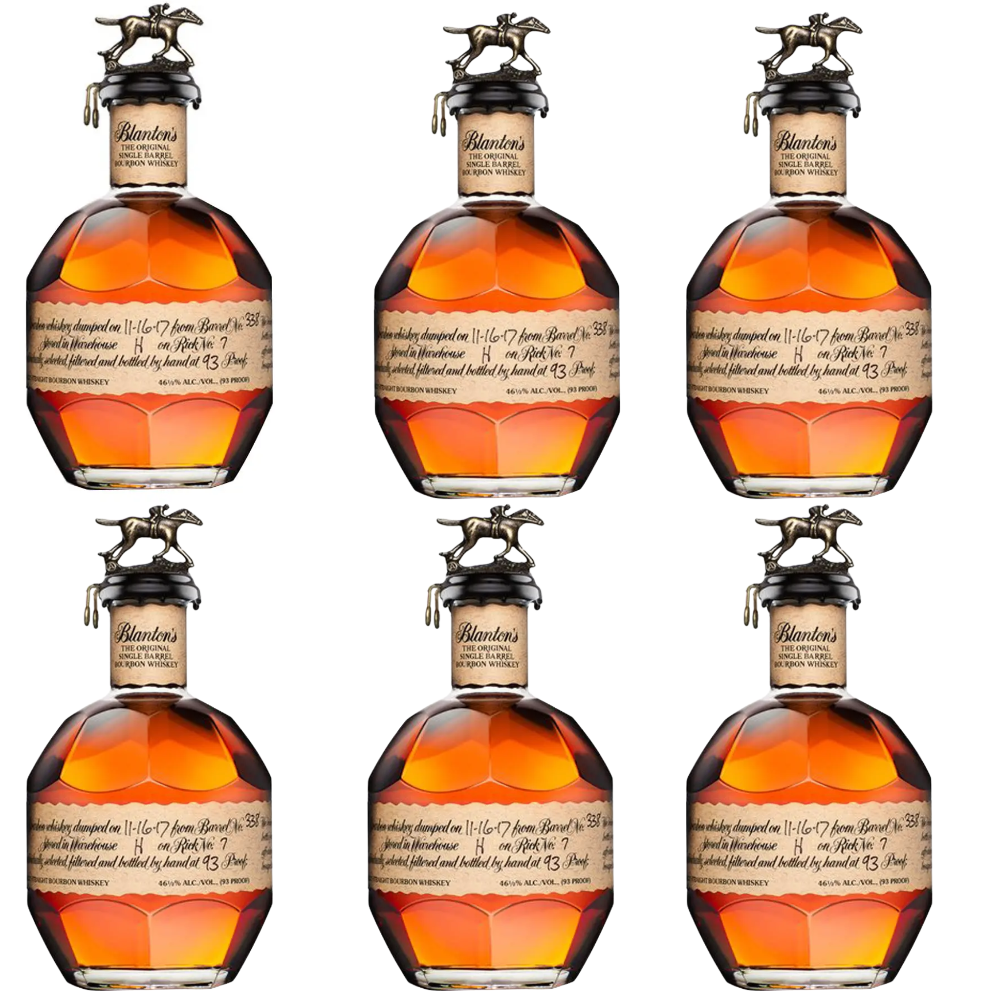 Blanton's Single Barrel Bourbon Whiskey 750ml