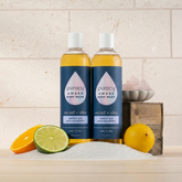 Puracy acidified, pH balanced body wash in a 12oz bottle, featuring a gentle, cleansing formula for sensitive skin.