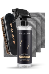 Blackline Car Care BLACKLINE® Gentle APC all-purpose cleaner bottle with label and spray nozzle on a white background.