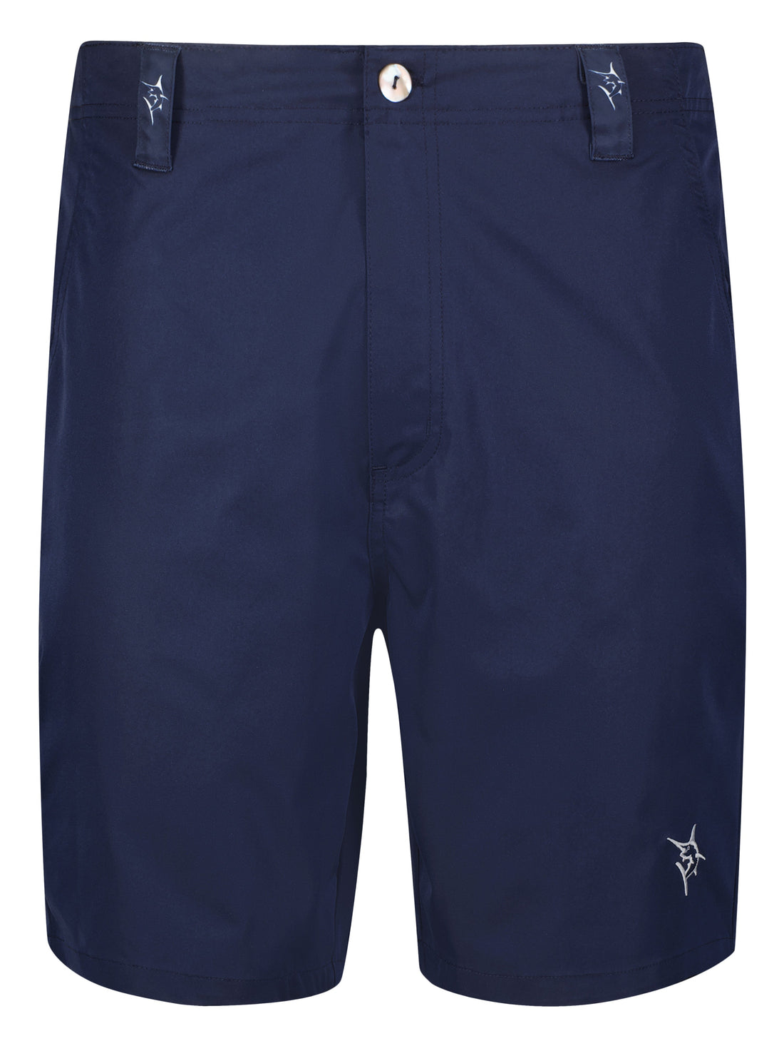 White Water Life Captain Shorts showing a casual fit with a lightweight fabric and adjustable waistband.