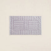 Lavender Capri Australian cotton bath towel by Italic, soft and plush, displayed flat on a white surface.