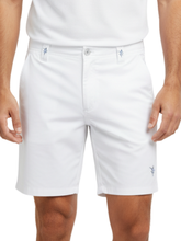 White Water Life Captain Shorts displayed on a model, featuring a comfortable fit and casual style for outdoor activities.