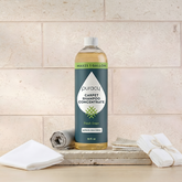 Puracy Carpet and Upholstery Shampoo in a 25oz bottle, designed for cleaning and freshening carpets and upholstery surfaces.