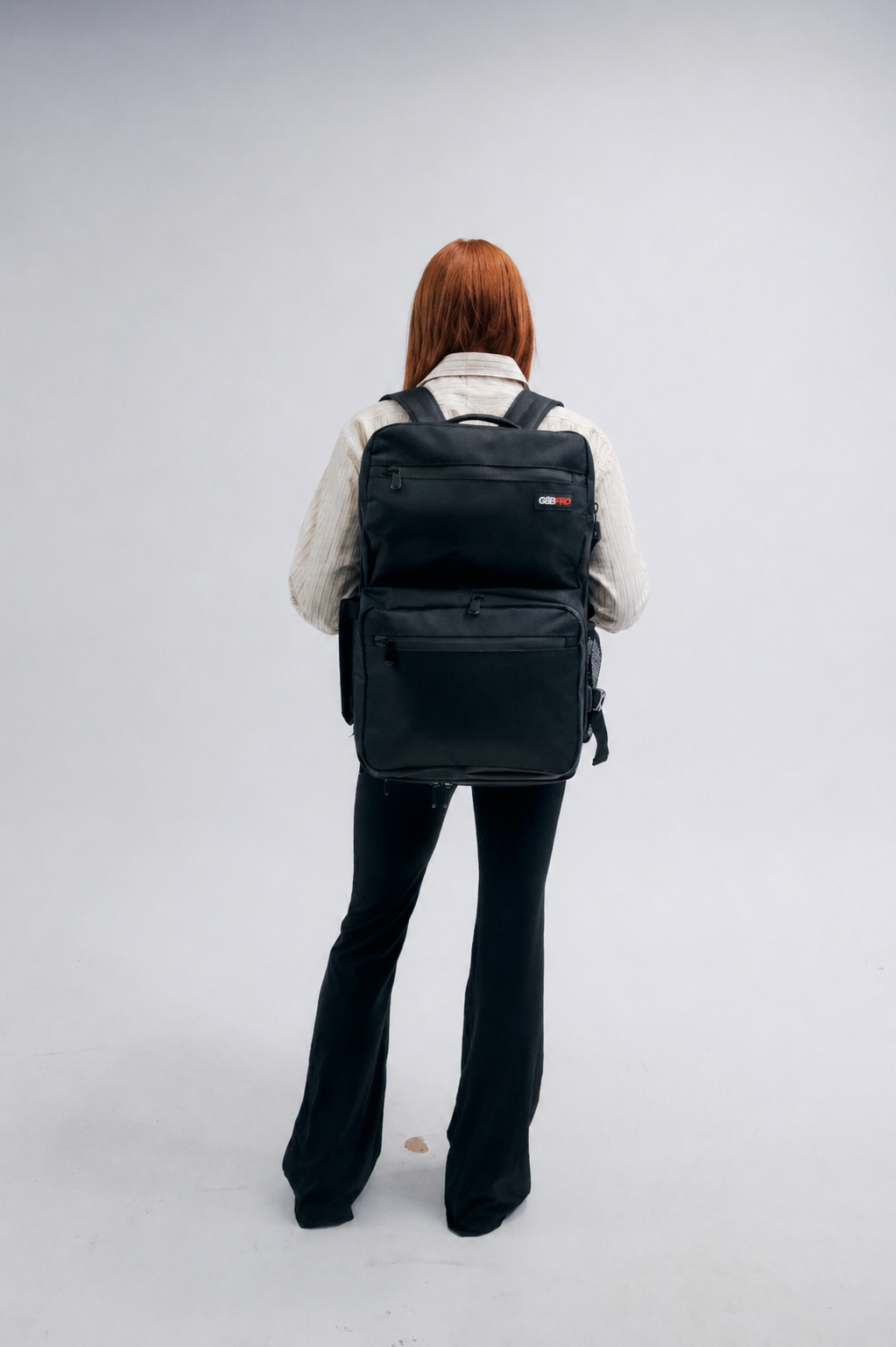 Full Size Mobile Workstation Backpack with Extending Tray System – OG Black