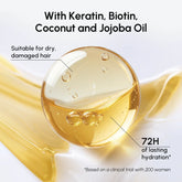 Maree Deep Hydrating Coconut Conditioner bottle with coconut imagery, showcasing a nourishing hair care product for hydration and shine.