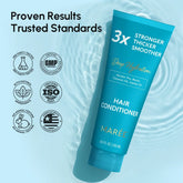 Maree Deep Hydrating Coconut Conditioner bottle with coconut imagery, showcasing nourishing hair care for hydration and shine.