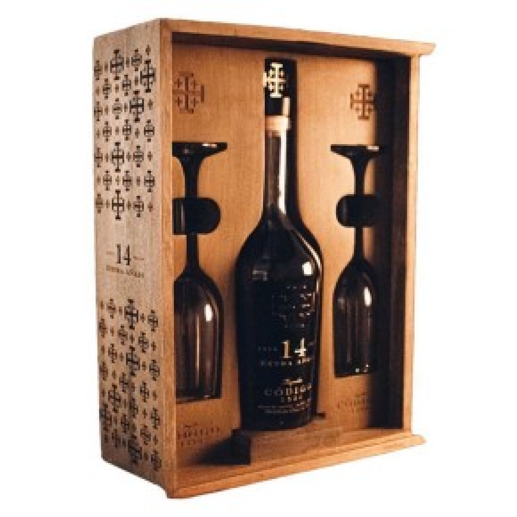 Codigo 1530 Tequila Extra Anejo 14 Yr W/ Flute Glasses