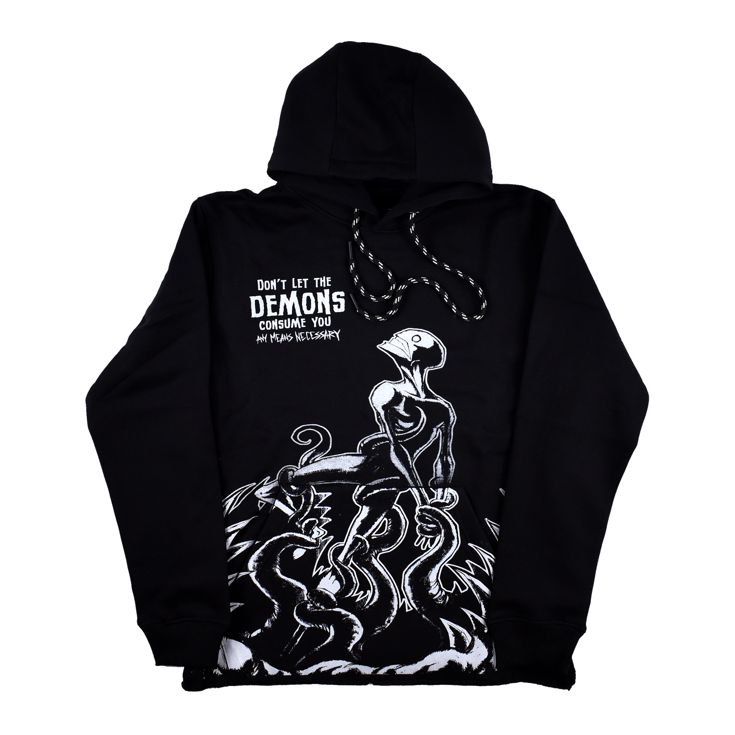 Consumed Pullover Hoodie Black
