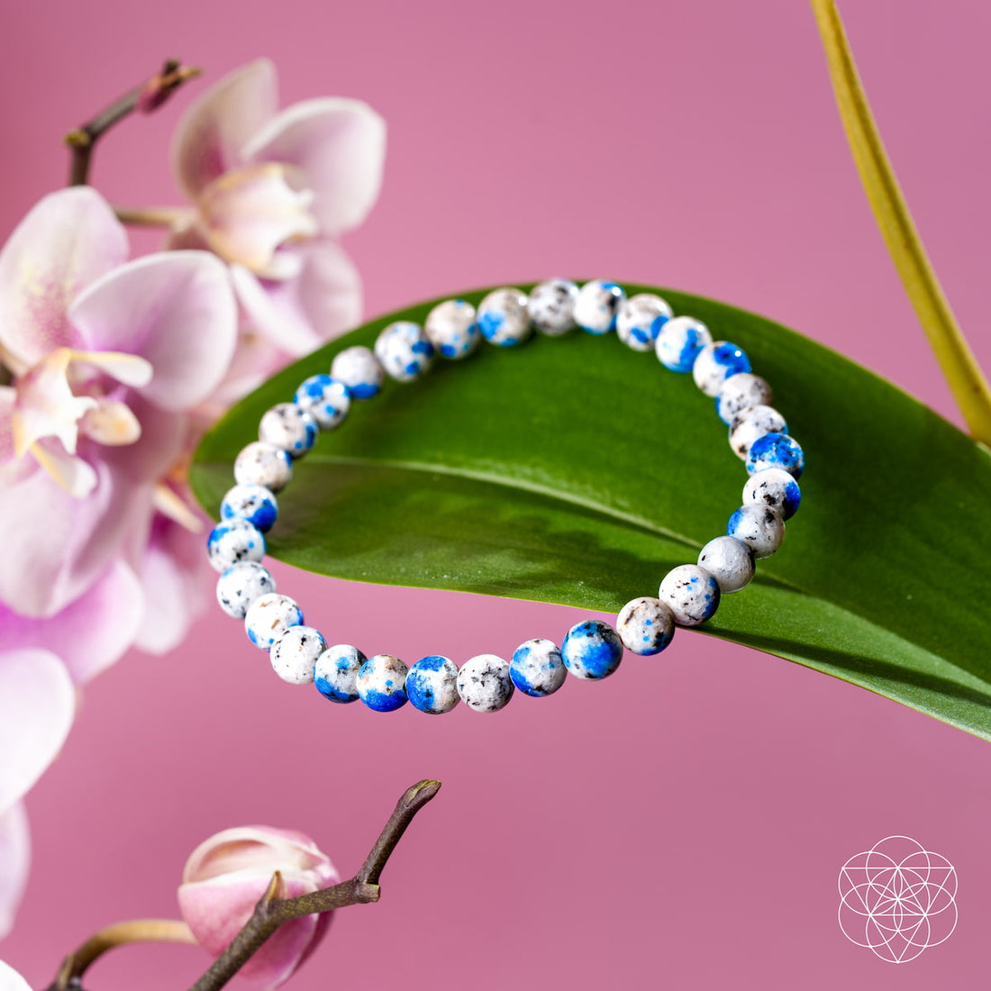 Rare K2 Stone bracelet by Conscious Items featuring 6mm beads, ideal for spiritual adventure and mindful jewelry.
