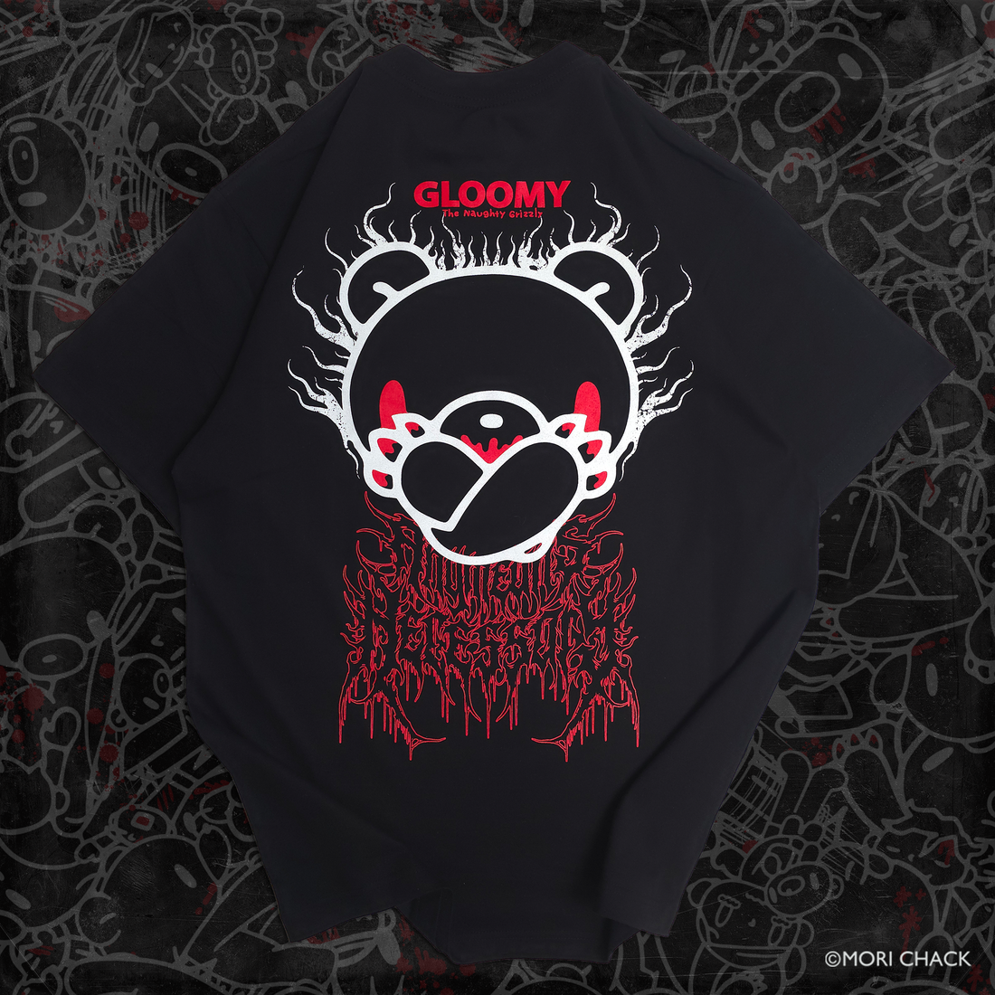 Cross Arms T-Shirt Black