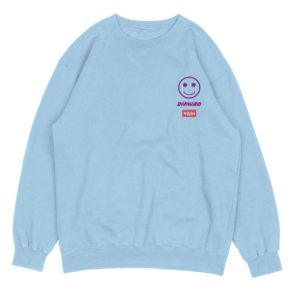 Yūjin Clothing Diehard sweatshirt featuring a comfortable fit, soft fabric, and stylish design in a casual, versatile look.