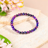 All-Galaxy Tiger’s Eye bracelet by Conscious Items featuring 6mm beads, showcasing a stylish and natural gemstone accessory.