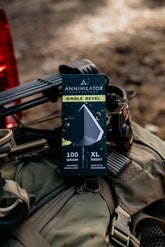 Annihilator Broadheads Single Bevel XL 100 broadheads displayed on a plain background for hunting or archery use.
