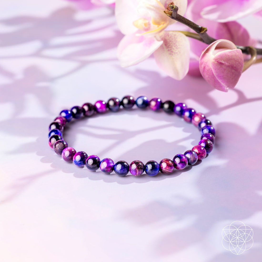All-Galaxy Tiger’s Eye bracelet featuring 6mm beads from Conscious Items, designed for stylish and spiritual accessory wear.