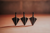 Annihilator Broadheads KATANA 125 broadheads displayed on a white background, showing sharp blades and sleek design.