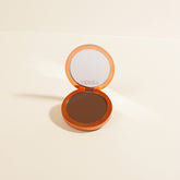 YENSA Super Serum Silk Matte Powder Foundation in Deep 3, pressed powder with a smooth, matte finish and peptide formula.