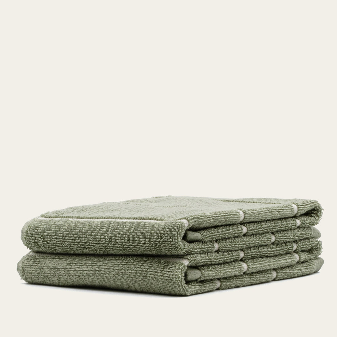 Italic Deia Australian cotton hand towel for home bedding, featuring soft, plush texture and neutral color for elegant bathroom decor.
