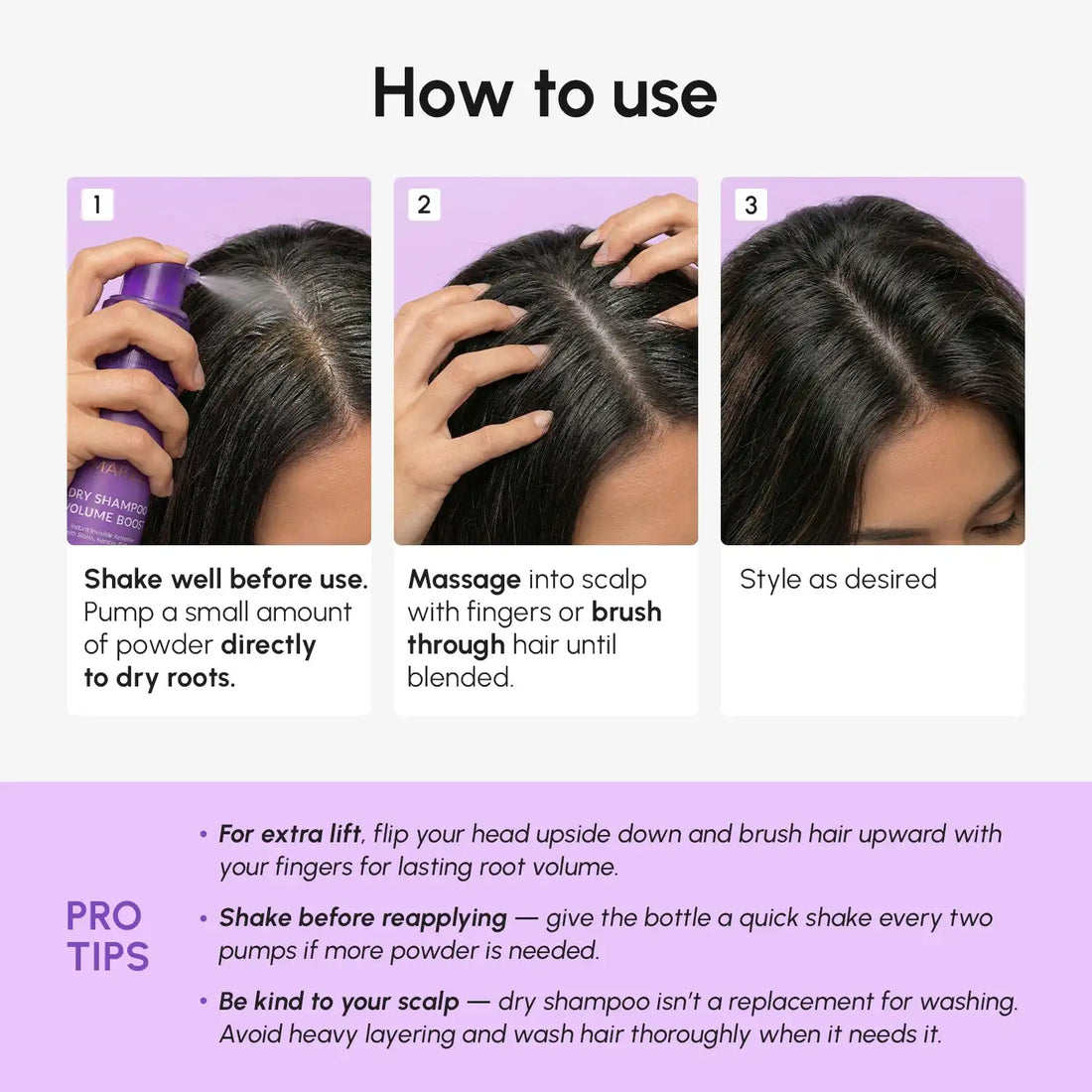 Volumizing Dry Shampoo Powder