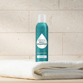 Puracy dry shampoo bottle, silicone and benzene-free, color-safe formula, designed for quick hair refresh and oil absorption.