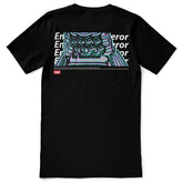 Yūjin Clothing Emperor T-Shirt with striking black and white graphic design, crafted from soft, comfortable cotton fabric.